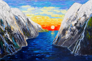 Fjord Sunset