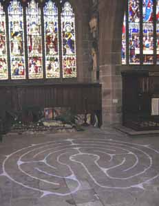Chalk Labyrinth
